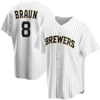 Ryan Braun 8 2022-23 City Connect Milwaukee Brewers Jersey